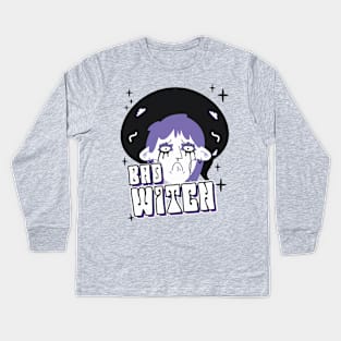 bad witch Kids Long Sleeve T-Shirt